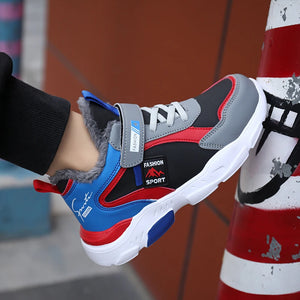 Boys Children Winter Kids Snow Warm Sports Running Shoes