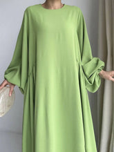 Load image into Gallery viewer, Women Muslim Abaya Ramadan Caftan